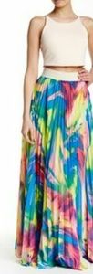 TOV Color Me Bad Maxi Skirt